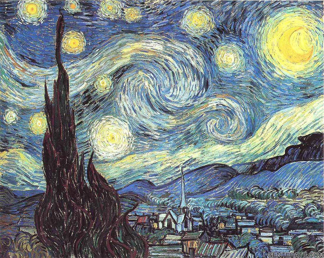 La Noche Estrellada, Vincent van Gogh