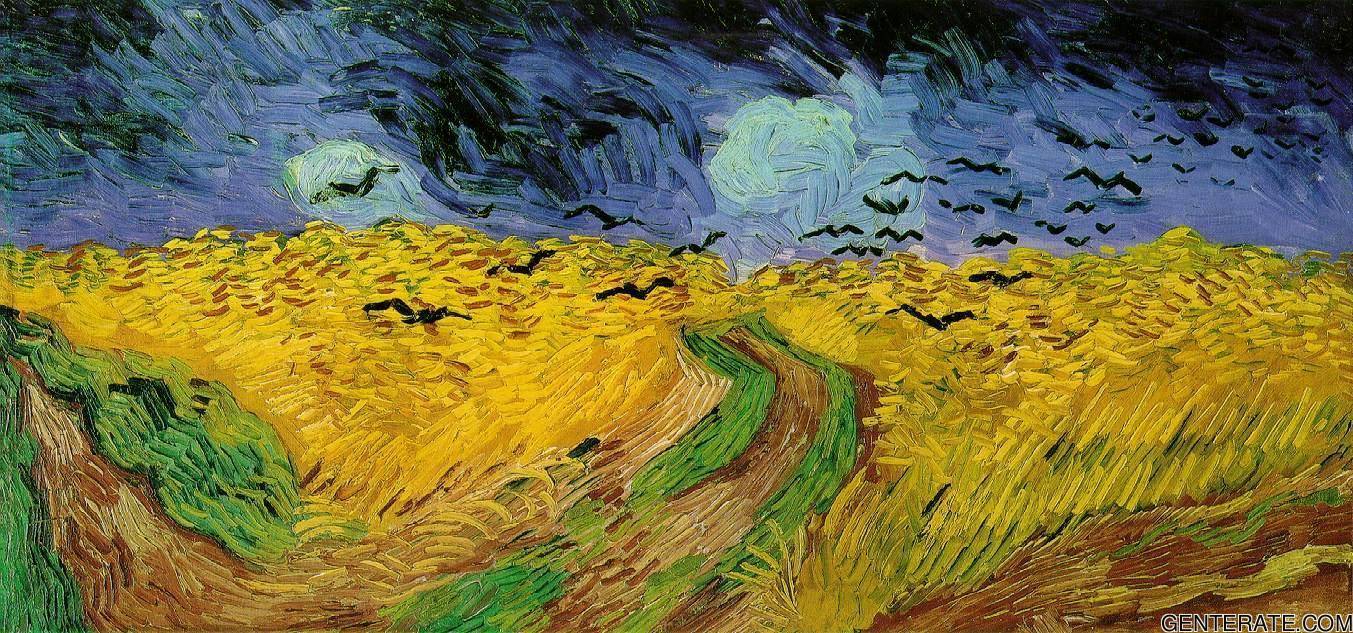 Campo de trigo con cuervos, Vincent van Gogh