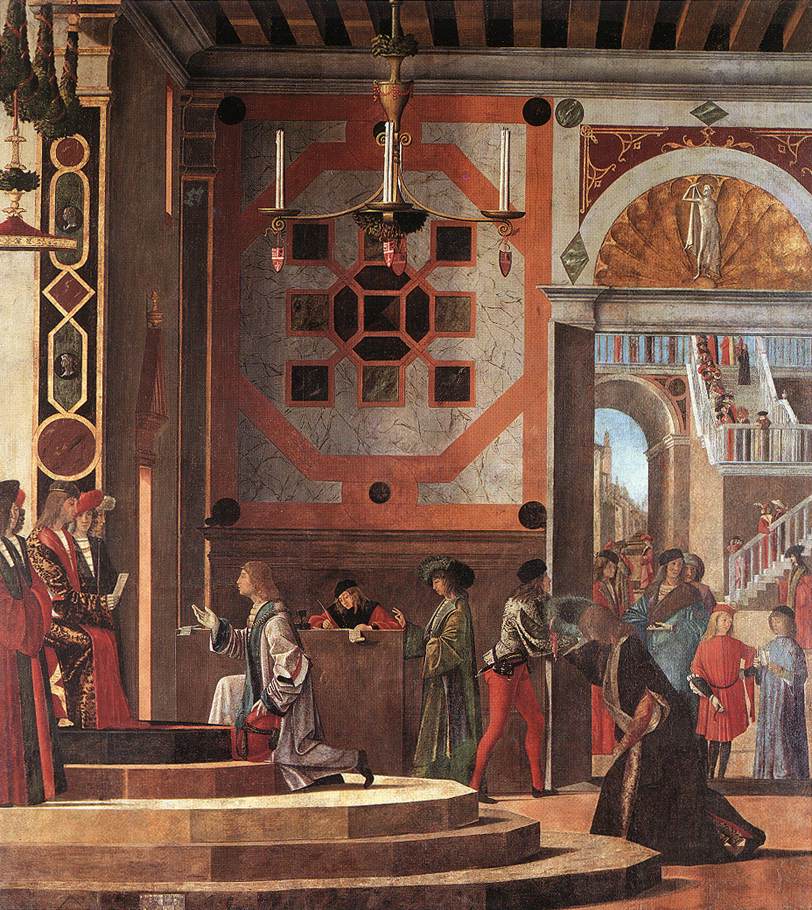 Ambassadors Depart Carpaccio — Vittore Carpaccio