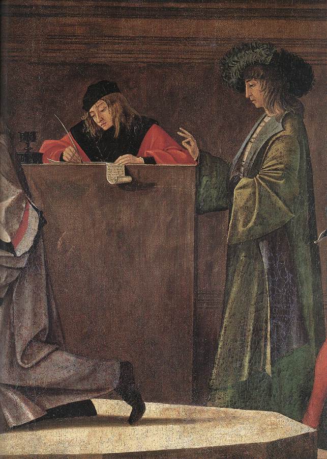 Ambassadors Depart Detalle Carpaccio — Vittore Carpaccio