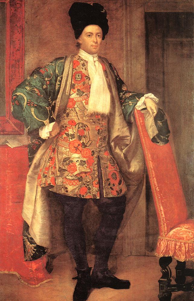 Retrato De Count Giovanni Battista Vailetti Ghislandi — Vittore Ghislandi