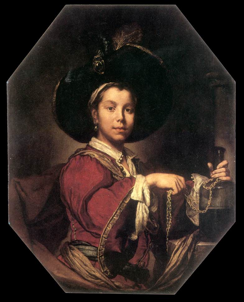 Retrato De Joven Hombre Ghislandi — Vittore Ghislandi