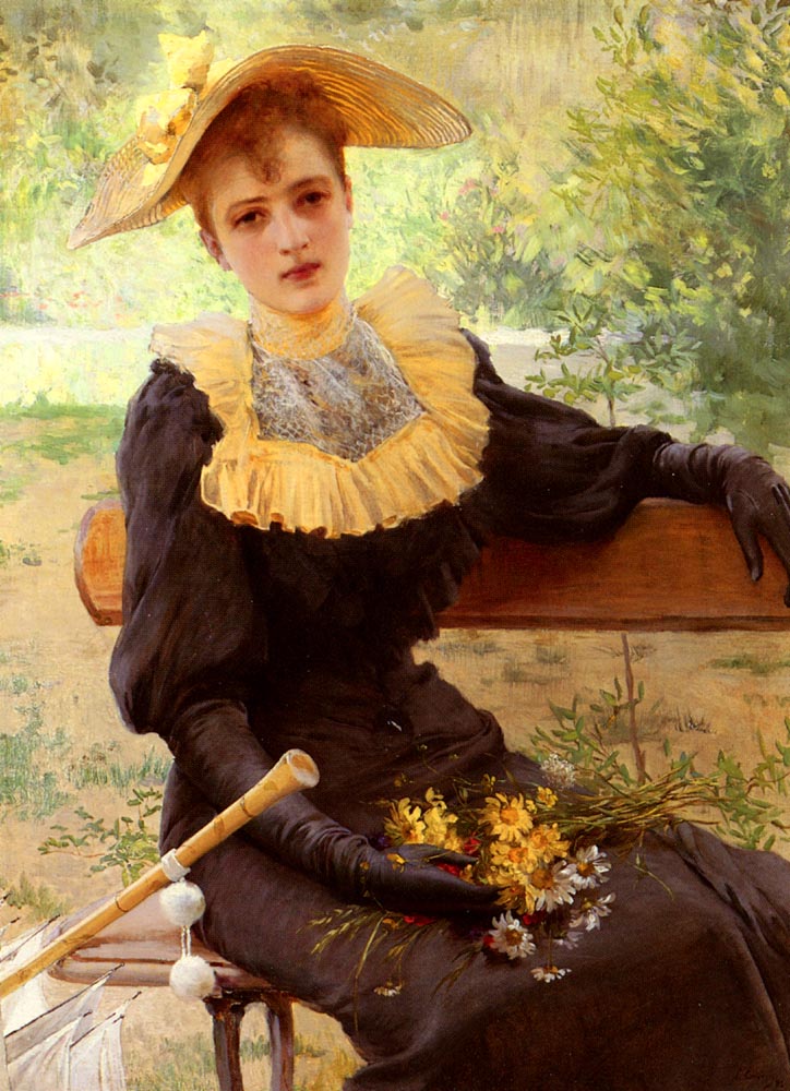 En Jardin Corcos — Vittorio Corcos