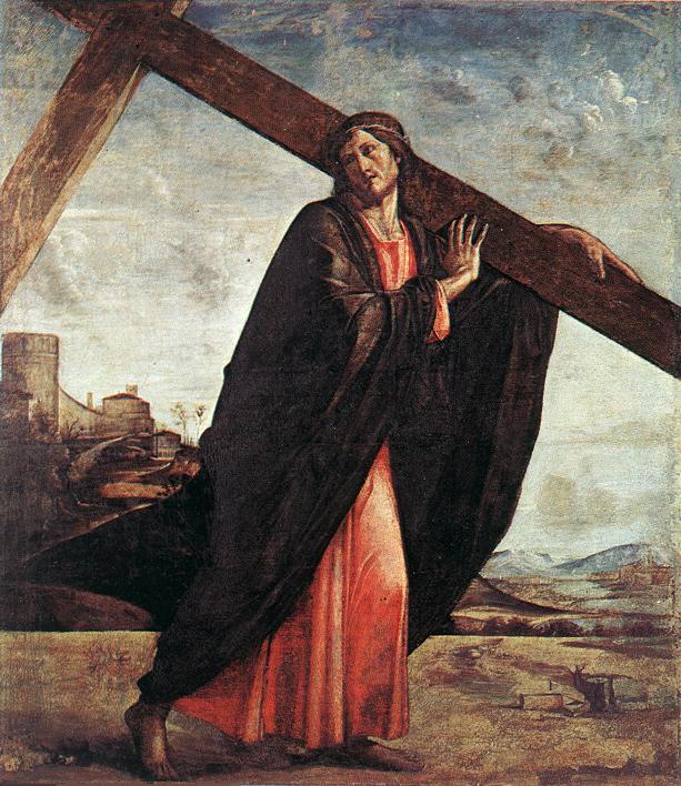 Cristo Cargando Cross Vivarini — Vivarini