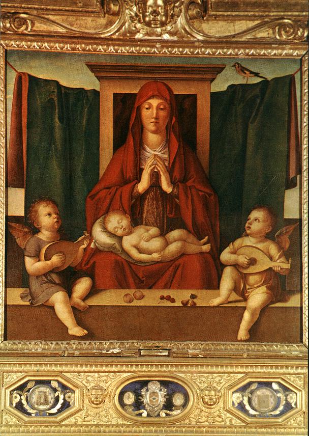 Mary Con Nino Vivarini — Vivarini
