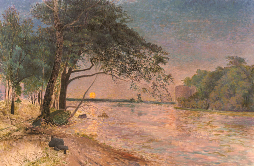 Vista De Kronenberg Castillo En Atardecer Wahlberg — Wahlberg