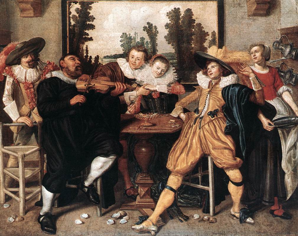 Merry Company 3 Buytewech — Willem Buytewech