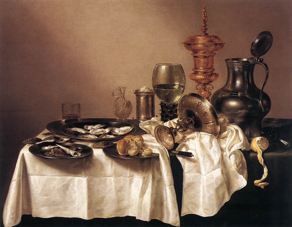 Bodegon Con Gilt Goblet Heda — Willem Claesz Heda