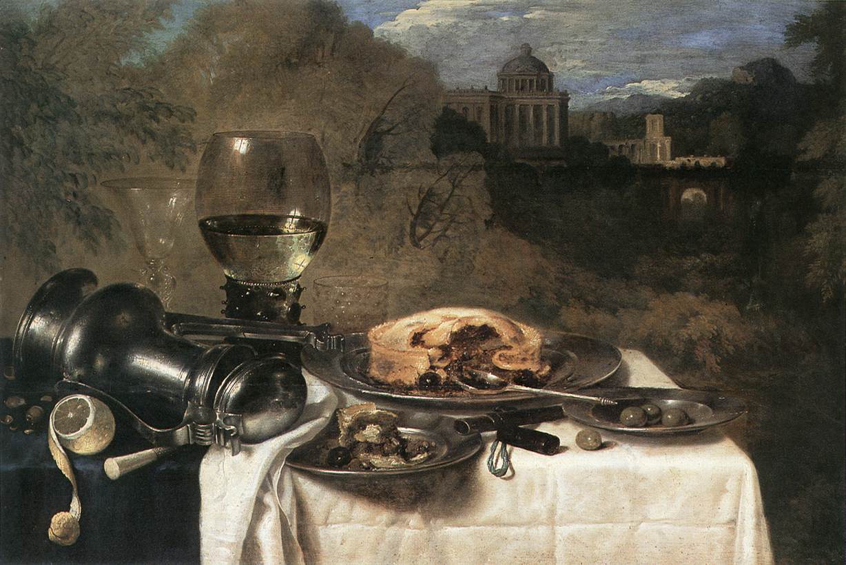 Bodegon Con Olives Heda — Willem Claesz Heda