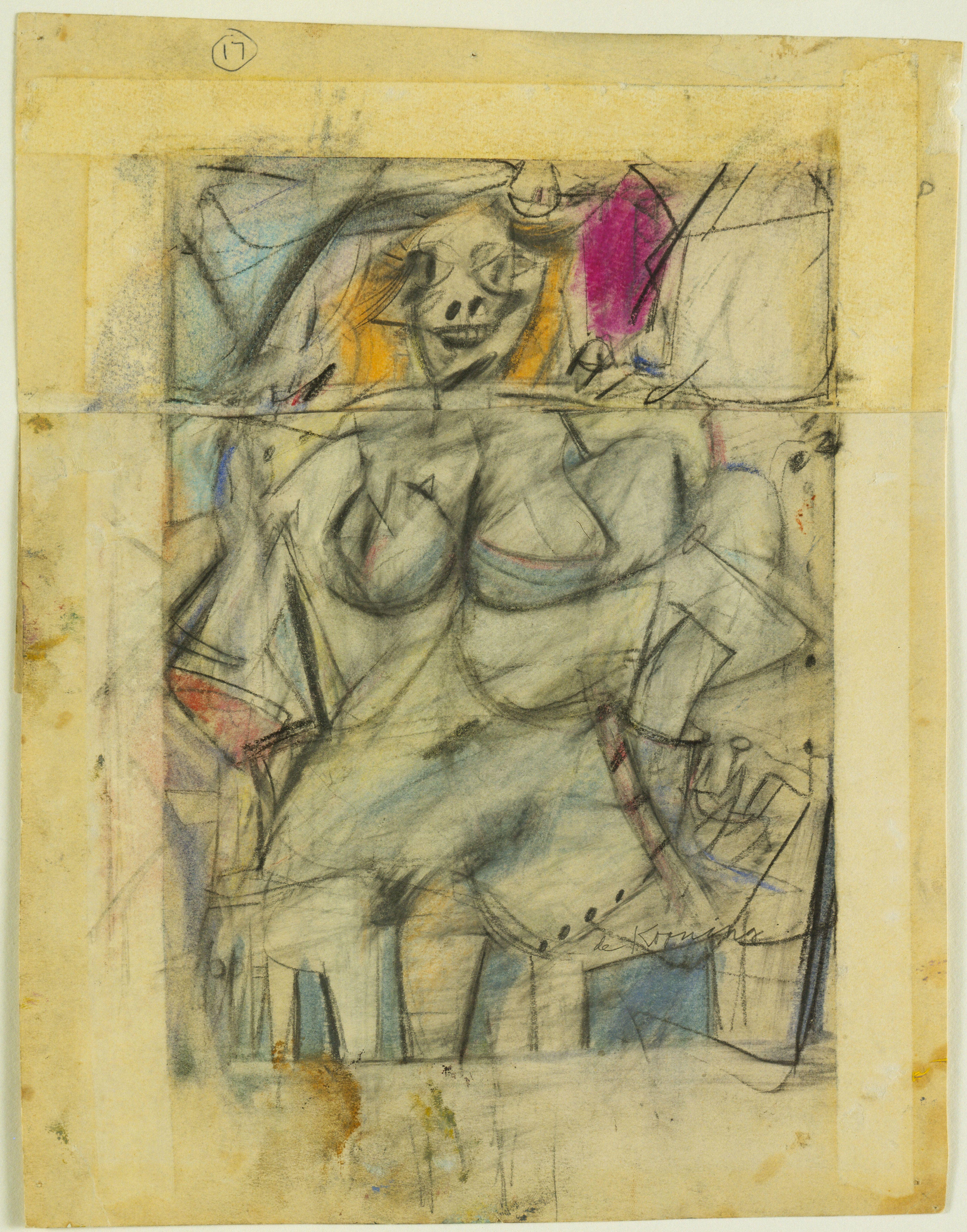 Sentada Mujer Kooning — Willem De Kooning
