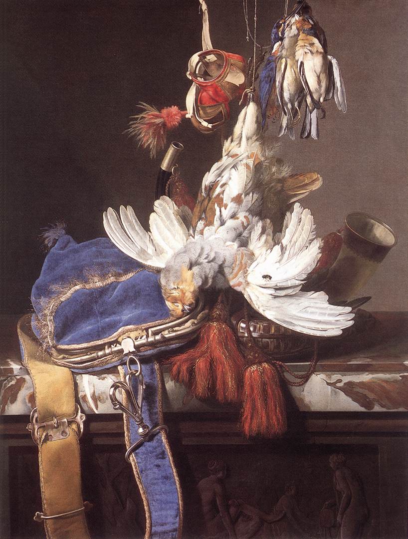 Cazando Bodegon Aelst — Willem Van Aelst