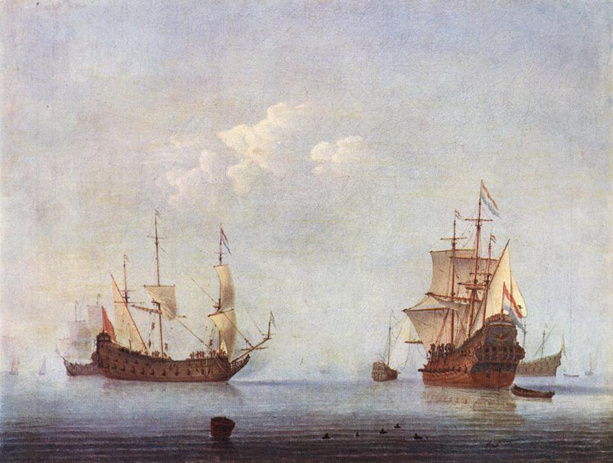 Marine Paisaje Velde — Willem Van De Velde