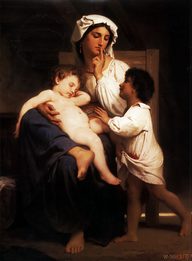Asleep En Last Bouguereau — William Adolphe Bouguereau