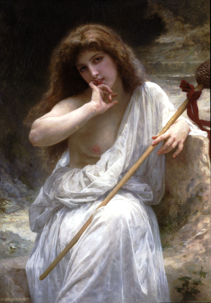 Bacchante 1 Bouguereau — William Adolphe Bouguereau
