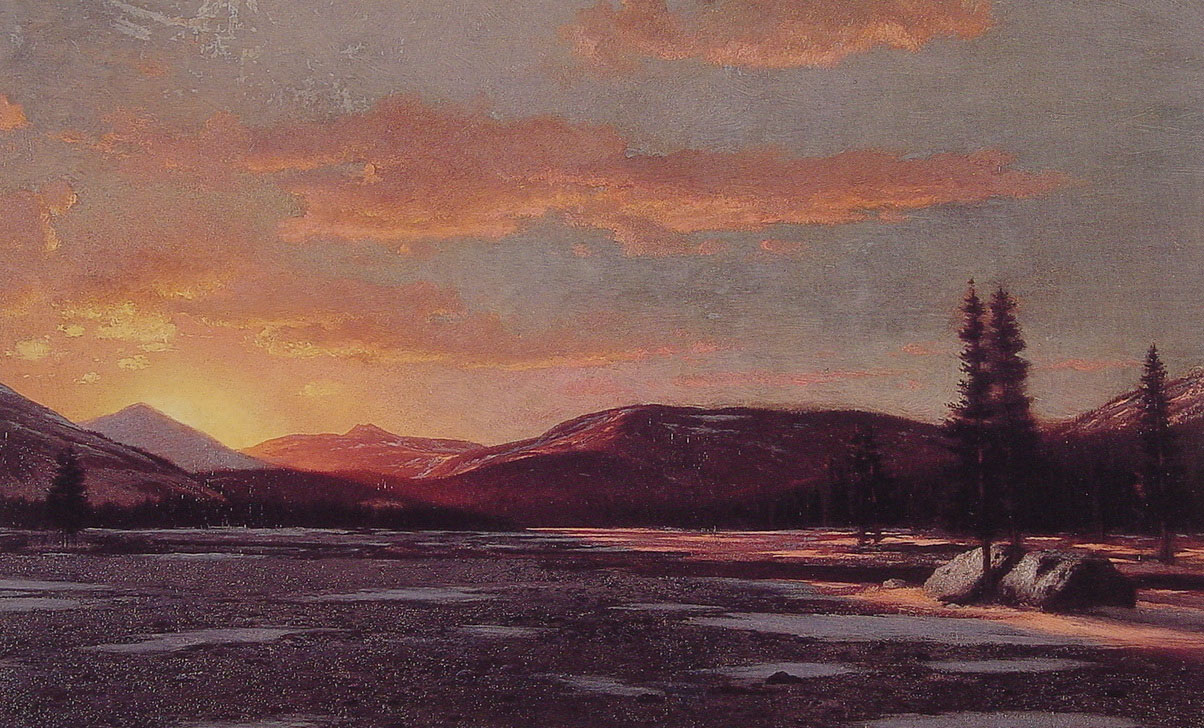 Invierno Atardecer Bradford — William Bradford