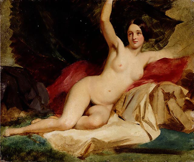 Femenino Desnudo En Paisaje Etty — William Etty