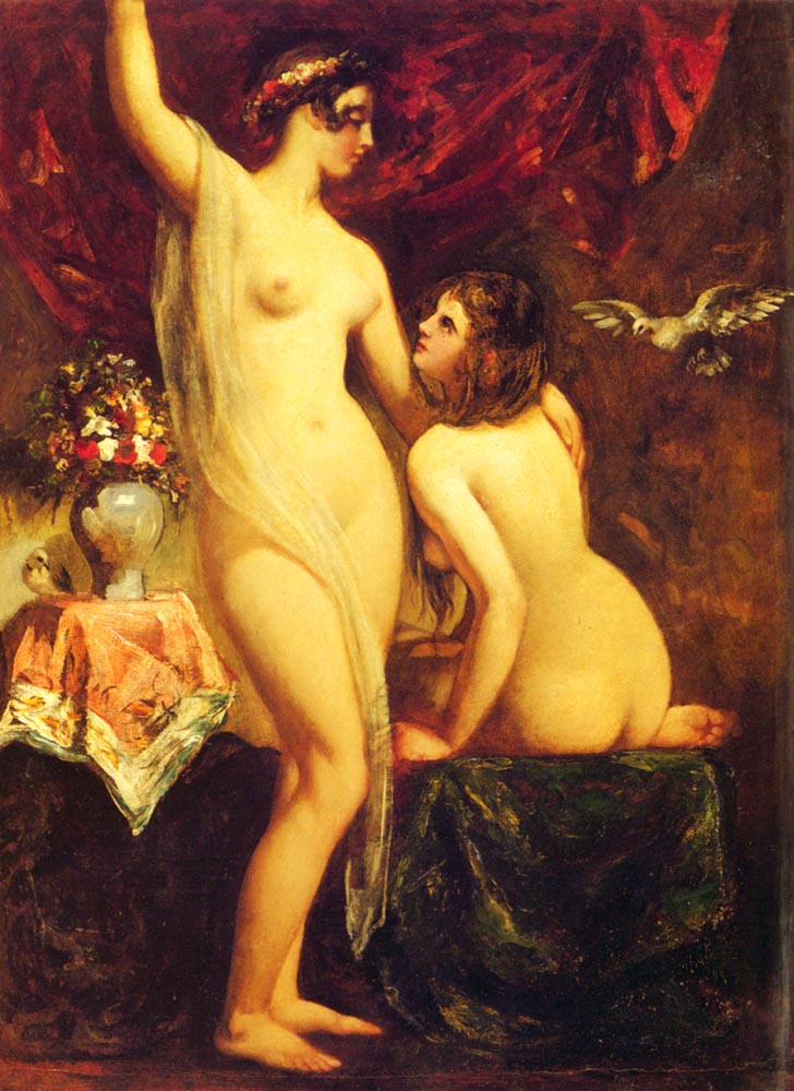 Two Nudes En Interior Etty — William Etty