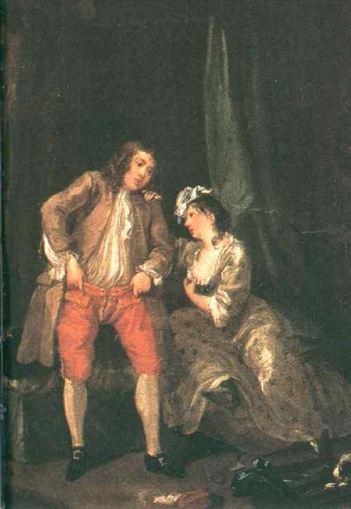 Matrimonio a la moda I: El contrato, William Hogarth