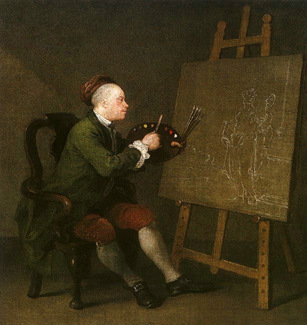 Autorretrato — William Hogarth