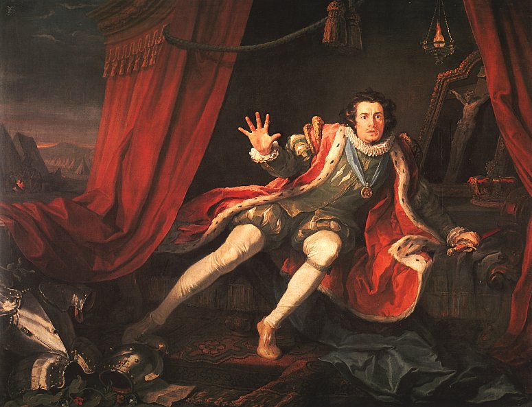 David Garrick As Richard Iii Hogarth — William Hogarth