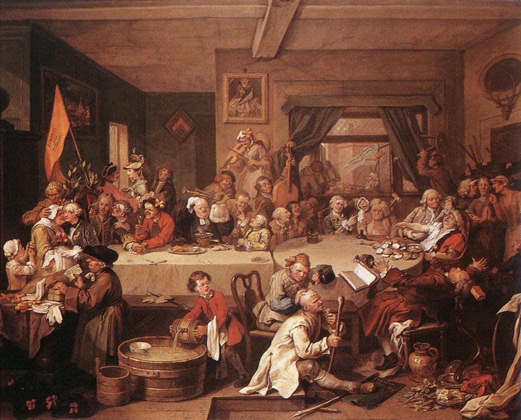 Election Entertainment Hogarth — William Hogarth