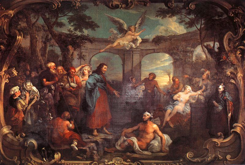 Estanque De Bethesda Hogarth — William Hogarth