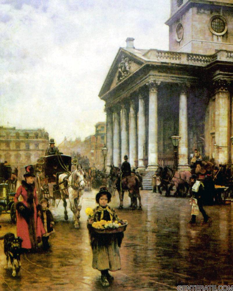 San Martin En Fields Logsdail — William Logsdail