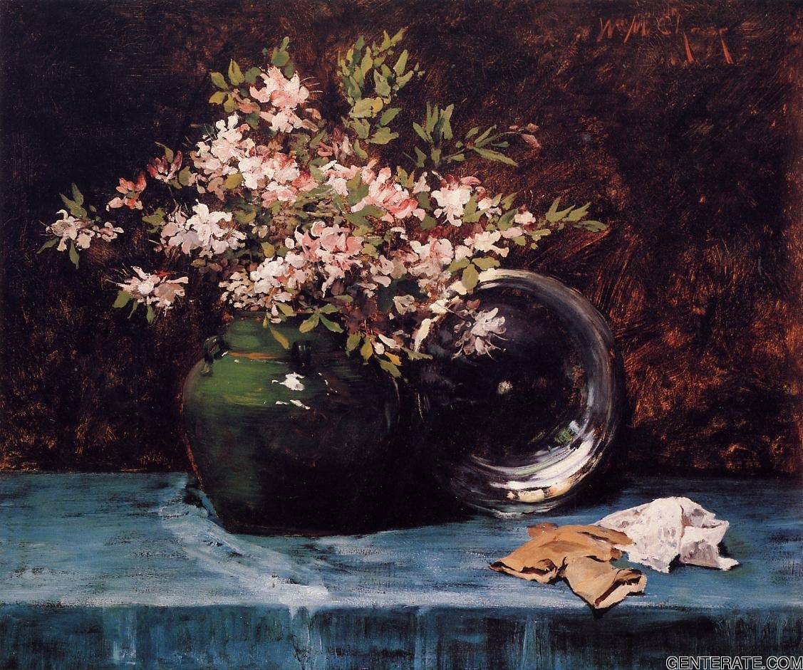 Azaleas Chase — William Merritt Chase