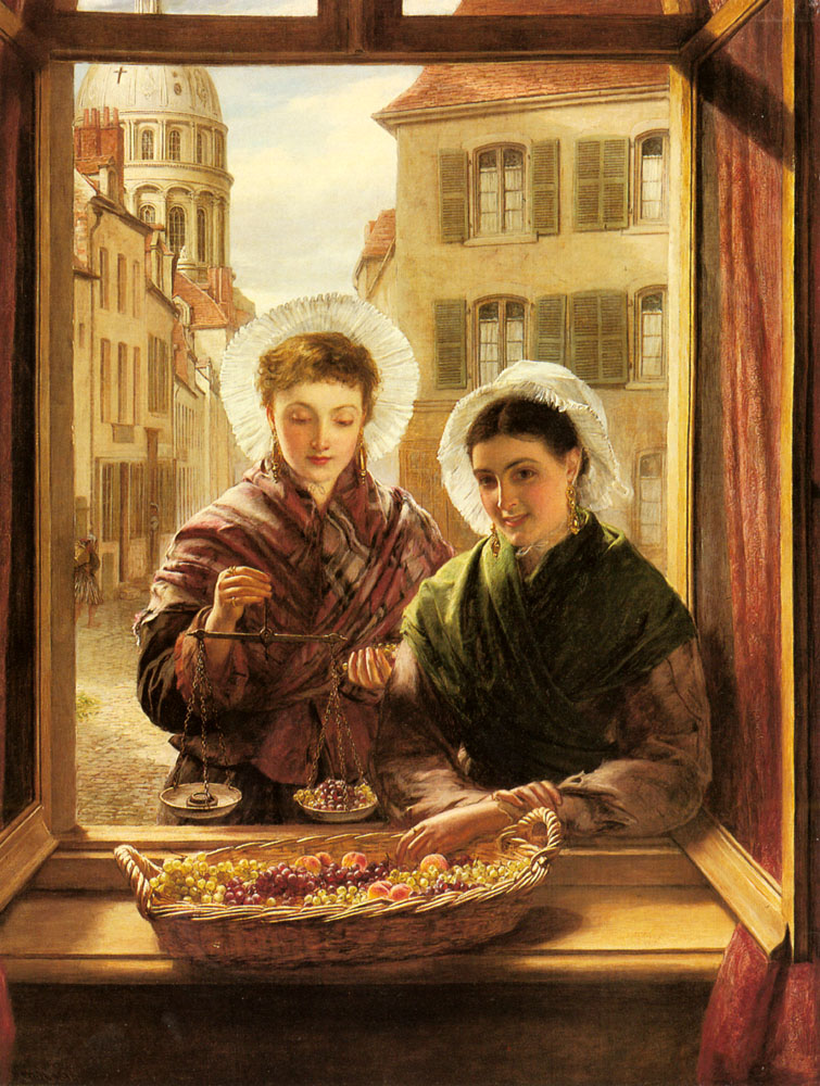 En My Ventana Boulogne Frith — William Powell Frith