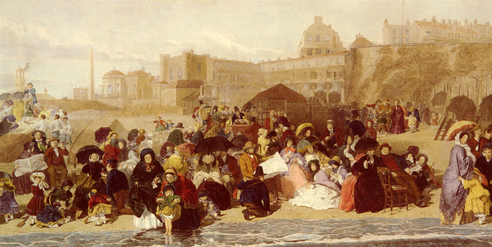 Life En Seaside Ramsgate Sands Frith — William Powell Frith