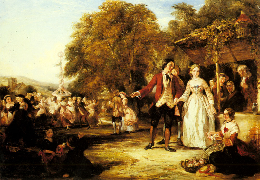 May Dia Celebration Frith — William Powell Frith