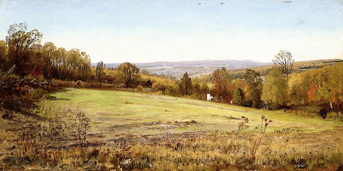 Chester County Paisaje Richards — William Trost Richards