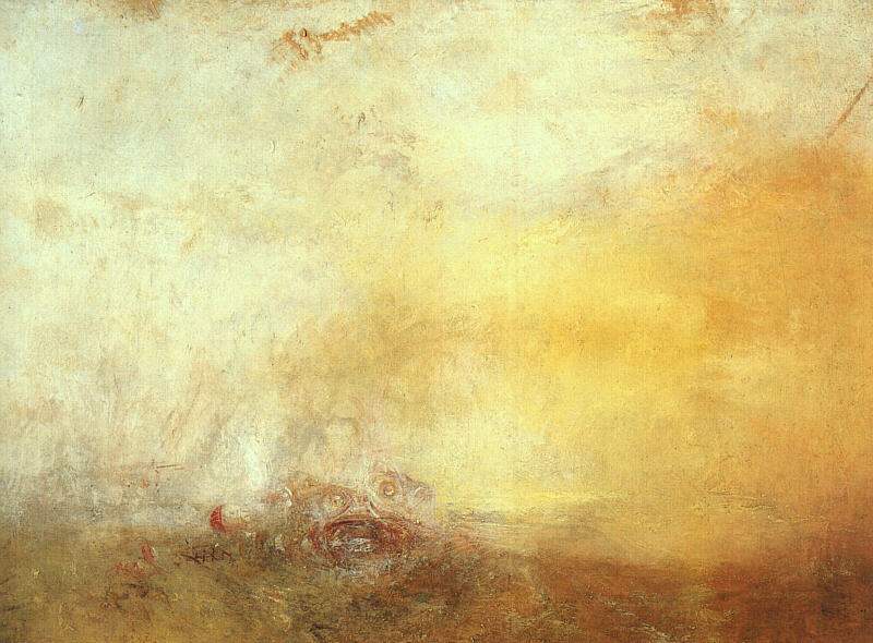 Amanecer Con Mar Monsters Turner — William Turner