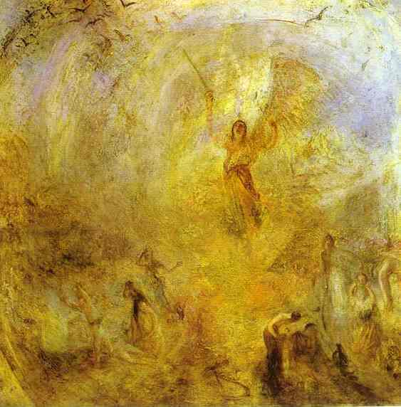 Angel De Pie En Sol Turner — William Turner