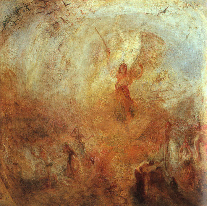 Angel De Pie En Tormenta Turner — William Turner