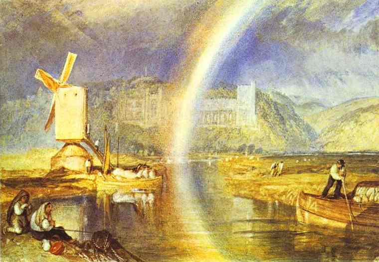 Arundel Castillo Con Rainbow Turner — William Turner