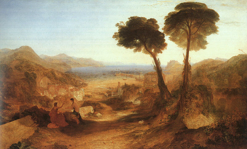 Bay De Baiae Con Apolo Y Sibyl Turner — William Turner