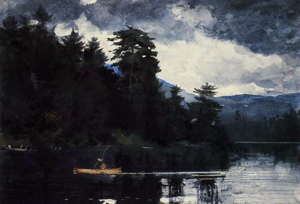 Adirondack Lago Homer — Winslow Homer