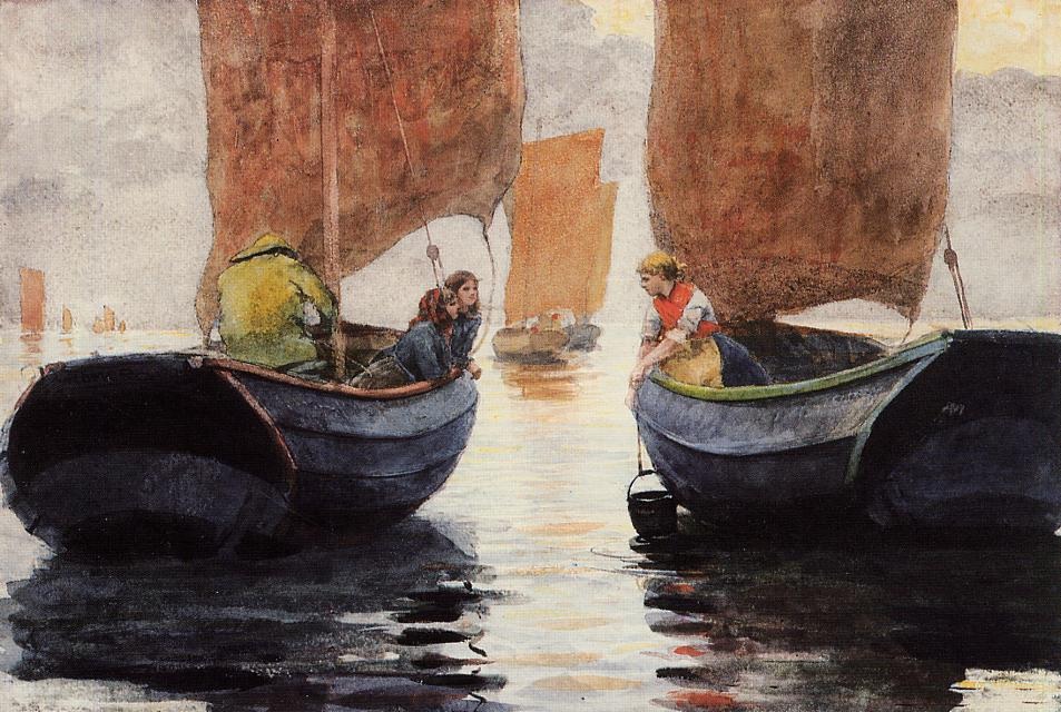 Afterglow Homer — Winslow Homer