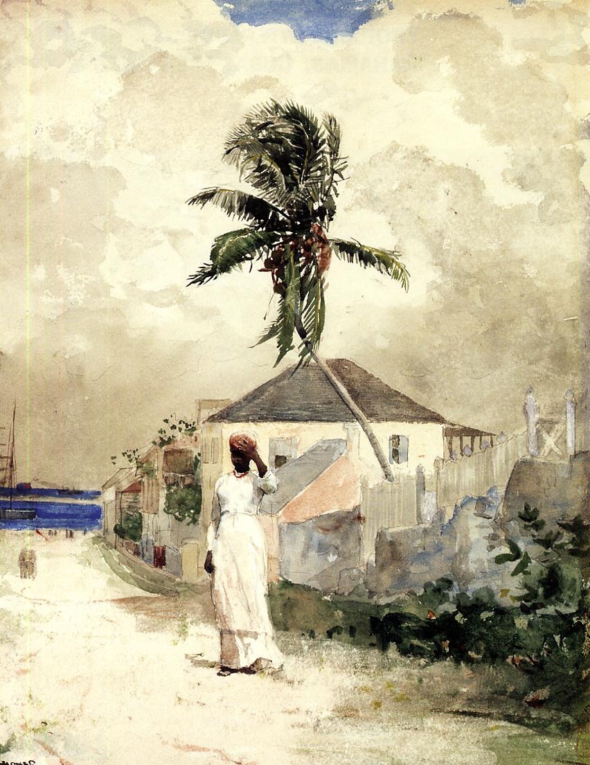 Along Camino Bahamas Homer — Winslow Homer