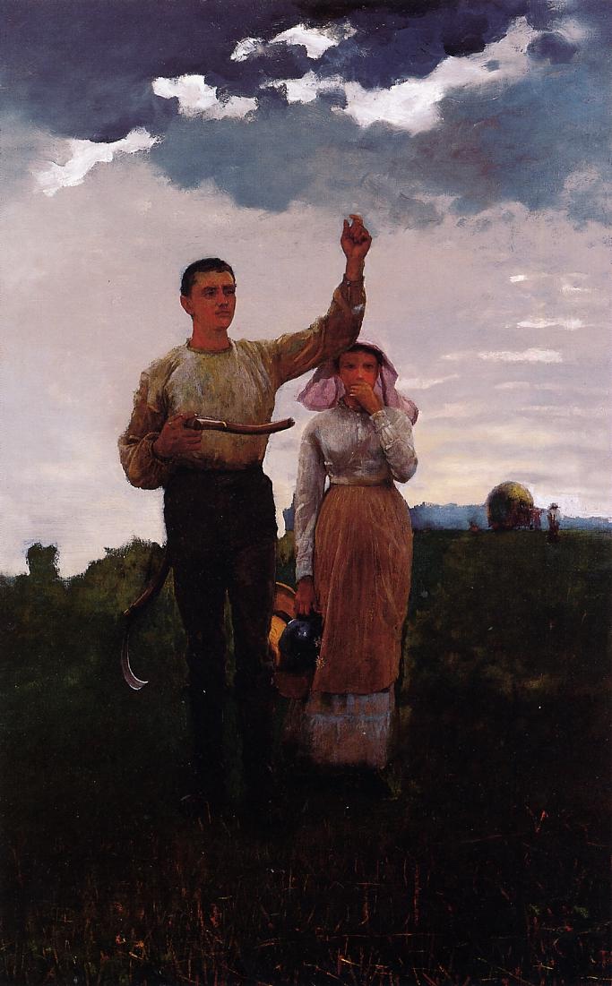 Answering Horn Homer — Winslow Homer