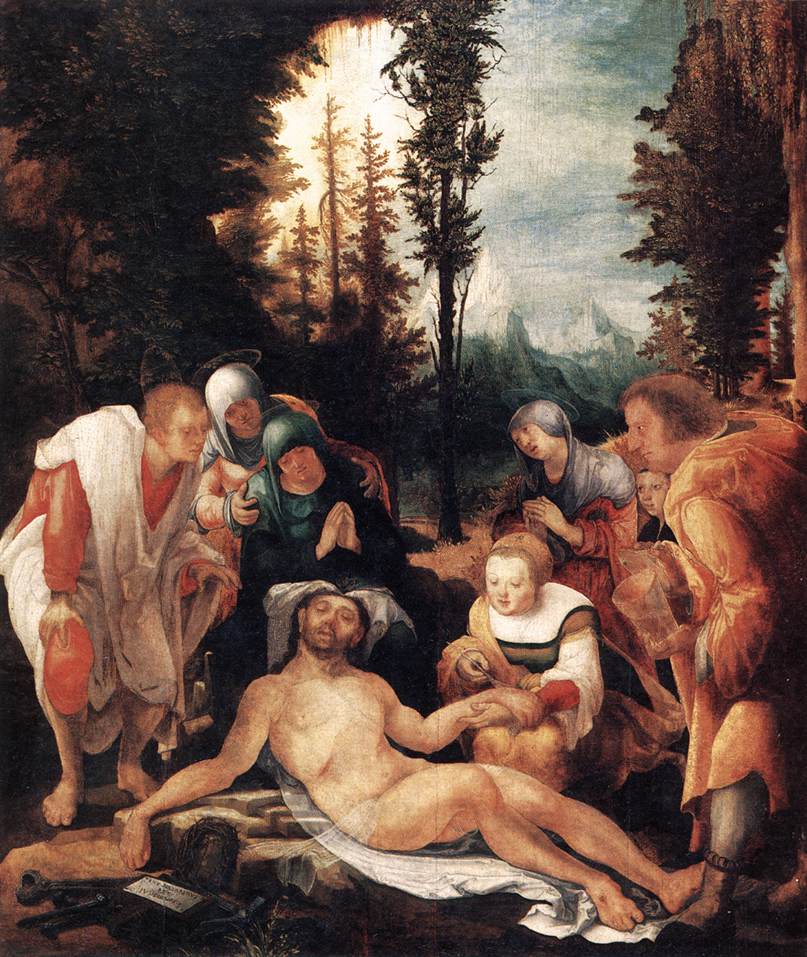 Lamentacion De Cristo Huber — Wolf Huber