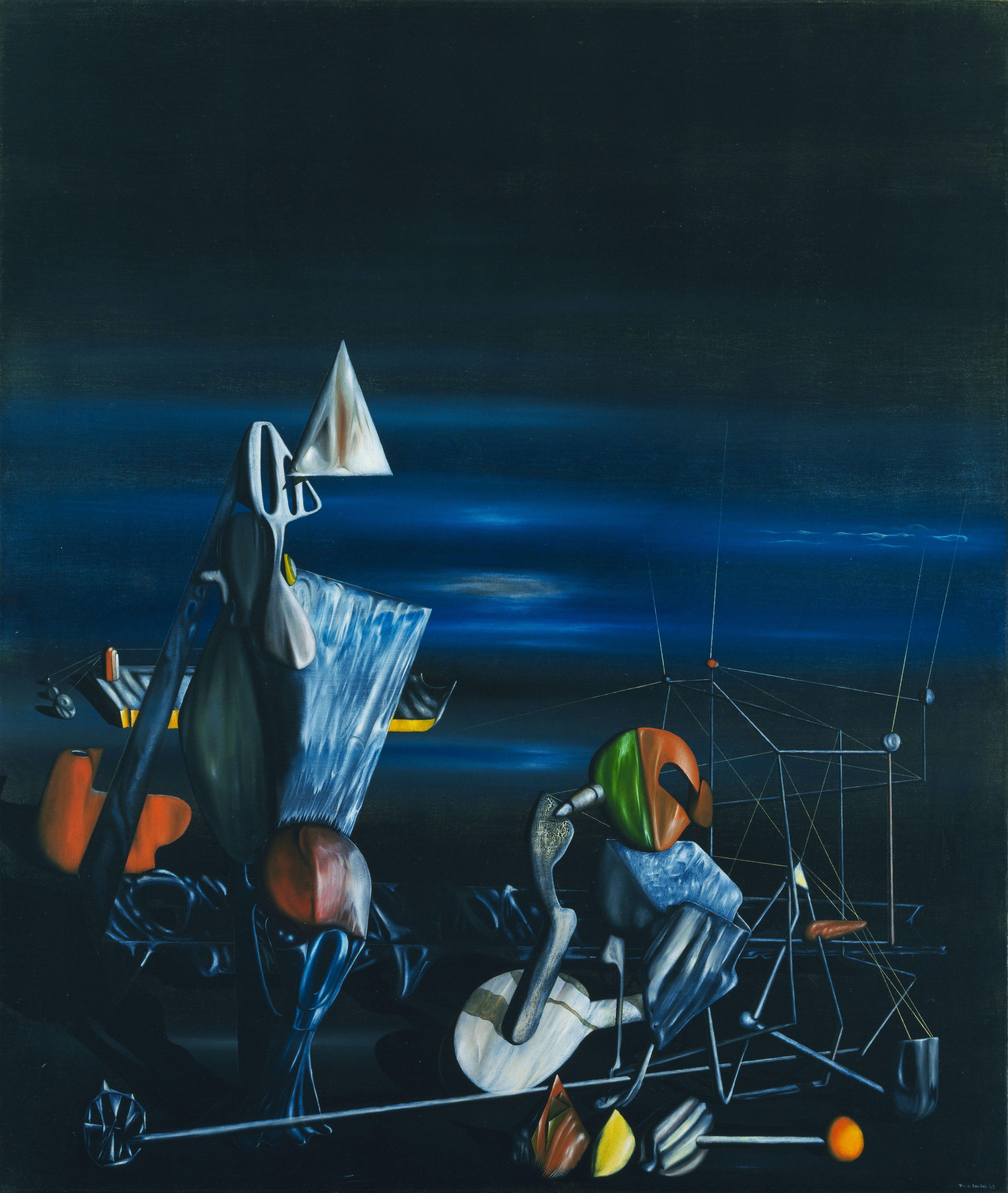 Slowly Toward North Tanguy — Yves Tanguy