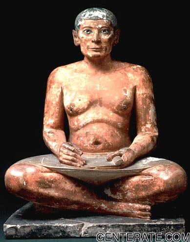 El Escriba Sentado, Escultor egipcio del Imperio Antiguo