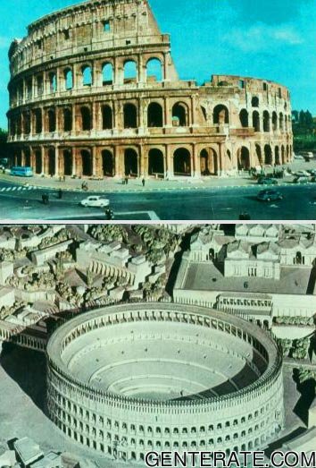 El Coliseo de Roma, Arquitectos flavios